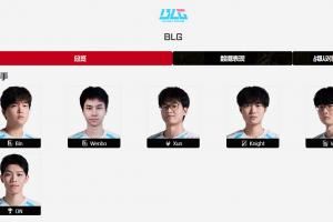 阿Bin，你來真的啊LPL官網(wǎng)顯示BLG上調(diào)二隊(duì)上單Wenbo