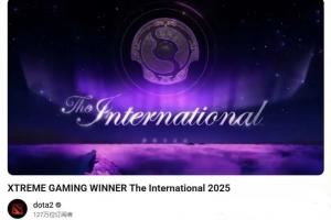 對嗎哦不對不對！dota2的YouTube官方賬號顯示XG是TI14冠軍
