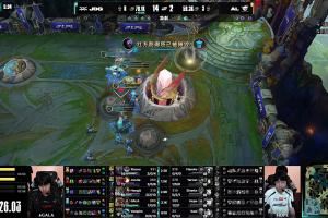 還你一局血虐！JDG賽點局人頭比142爆殺AL