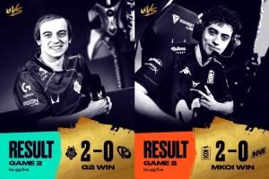 LEC賽果：G2反一波拒絕翻盤！MKOI、G2晉級勝者組決賽