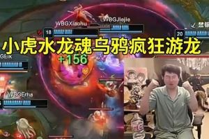 姿態(tài)看xiaohu水龍魂烏鴉瘋狂游龍：臥槽小虎！3比0就有點刺激了！