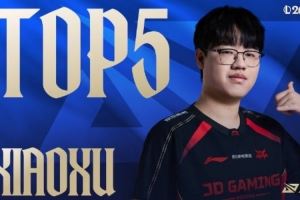 LPL季后賽每日TOP5：Xiaoxu源核裂甲，側(cè)翼屠船破浪行