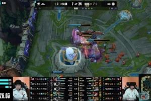 解說懷南：一把格溫一把狼母今天IG把球給上路Rookie繼續(xù)支援型