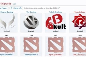 Blast公布了中國區(qū)預(yù)選賽的直邀隊伍分別是XG、VG、YB、TR