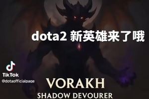 博主吐槽：DOTA2新英雄剪影图用微信翻译，水印会变成LOL官方页面