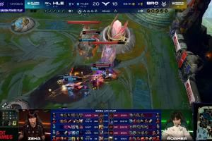 韓華變韓滔HLE領(lǐng)先6k主動開大龍Kanavi懲戒失誤，差點(diǎn)被BRO翻盤