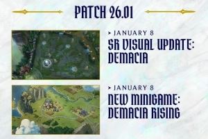 LOL发布新赛季版本规划：26.03版本海克斯乱斗将有重大更新