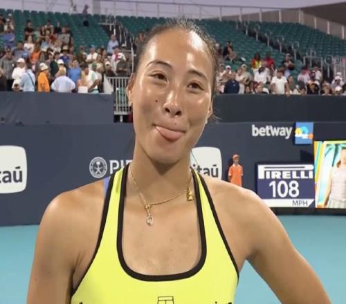 鄭欽文約戰(zhàn)薩巴！對(duì)手表示只會(huì)專注自己