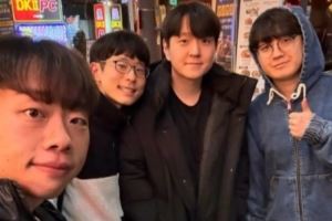 再聚首，Pawn分享與looper、DanDy、Mata合照