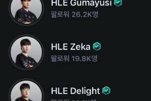 統(tǒng)一格式！HLE選手更新社媒頭像：全員抱胸