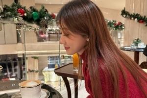 主持人吉尼曬照：元旦快樂