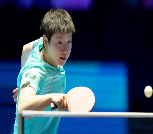 30奪開門紅！孫穎莎休養(yǎng)53天霸氣歸來：女乒勝率王瞄準(zhǔn)2026首冠