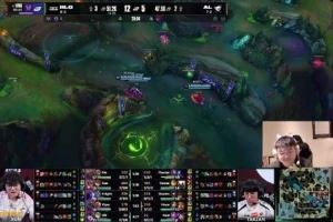 Uzi看XUN趙信沖鋒收獲三殺擊潰AL：砍光了啊