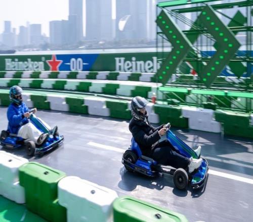 聯(lián)動(dòng)F1，北外灘打造上海首個(gè)24小時(shí)不打烊卡丁車賽道