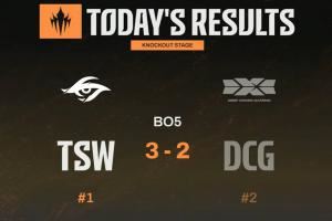 DCG讓二追二決勝局被暴打前FPX教練戰(zhàn)馬率TSW進LCP決賽爭先鋒賽門票