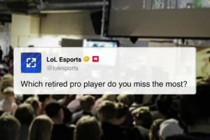 姜大哥還是烏大哥賽事官方提問：你最想念哪一位退役職業(yè)選手