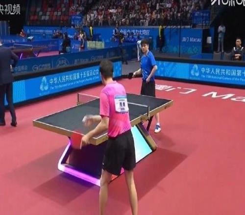 全運(yùn)會：樊振東首秀40戰(zhàn)勝周雨，晉級男單16強(qiáng)