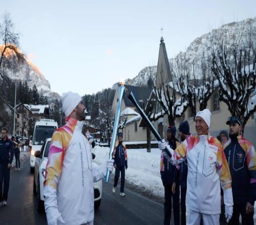 冬奧會火炬之旅體現(xiàn)“創(chuàng)造和包容”