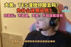 wayward：TES沒找你回去嗎還用風(fēng)月劉青松：不知道啊