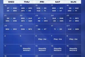 LCK杯賽程出爐：1月14日開(kāi)打，焦點(diǎn)戰(zhàn)16日HLEvsT1！