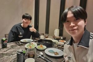 Bdd分享與Peter聚餐合照：尹洙成長了很多呢