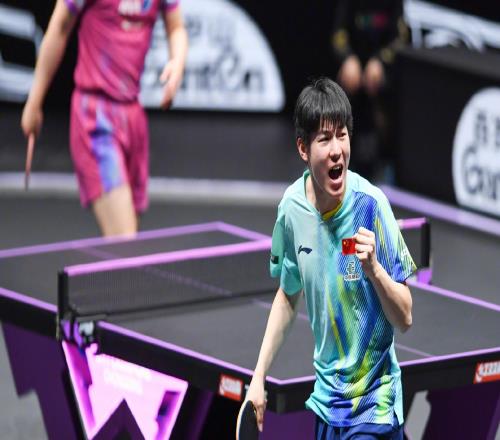 42淘汰張本智和！國乒19歲1米86新星崛起沖冠：單局2119太刺激