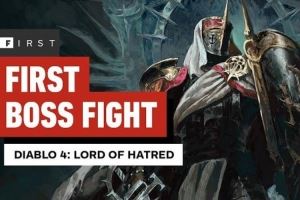 《暗黑破壞神4》DLC“憎恨之王”前12分鐘實機演示：以Boss戰(zhàn)收尾