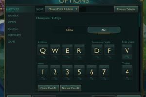 從王者那邊學(xué)來的美測服上線改動(dòng)：可以為每個(gè)英雄設(shè)置專屬鍵位