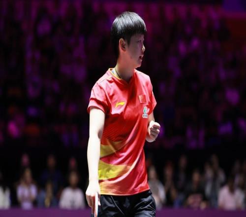 4比3戰(zhàn)勝王曼昱，孫穎莎奪得WTT澳門冠軍賽女單冠軍