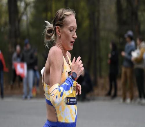 懷孕22周完賽波士頓馬拉松！這位“最快孕婦”想打破偏見