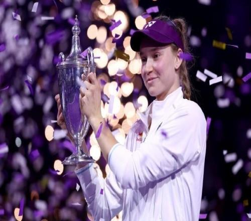 首奪WTA總決賽冠軍，哈薩克斯坦總統(tǒng)授予萊巴金娜三級巴雷斯勛章