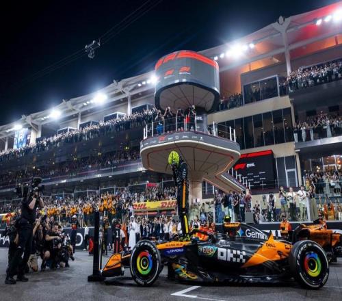 諾里斯首奪F1車手總冠軍，維斯塔潘雖敗猶榮