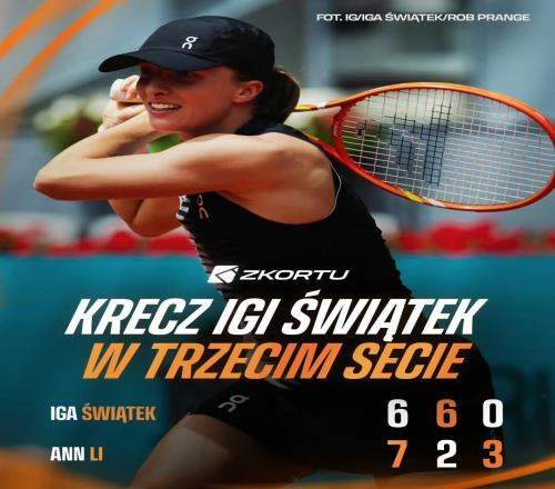 病毒感染導(dǎo)致身體崩潰，斯瓦泰克馬德里站無奈退賽