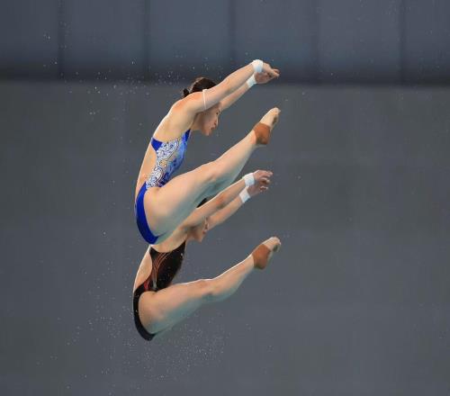 重回“水立方”，陳芋汐將搭檔盧為首戰(zhàn)國際賽場