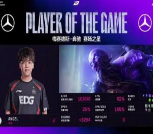 災(zāi)難始終慢我一步！Angel操刀瑞茲完美表現(xiàn)斬獲對(duì)局MVP！