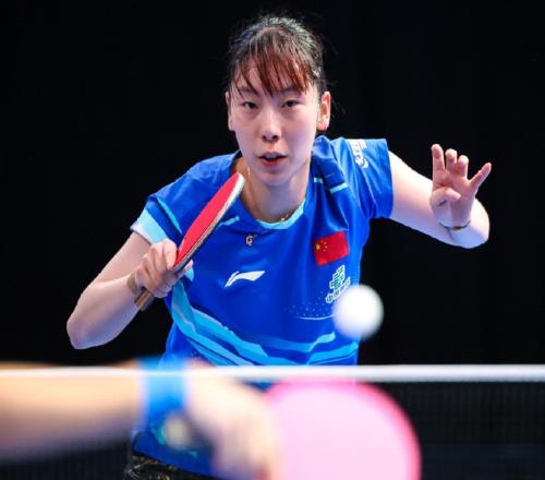 恭喜！中國女乒22歲新星崛起沖冠：女削接班人追趕韓瑩橋本