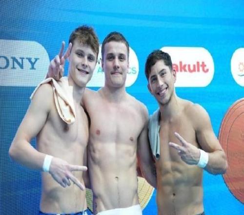 男子10米臺：澳大利亞選手奪冠，朱子鋒第四、趙仁杰第五