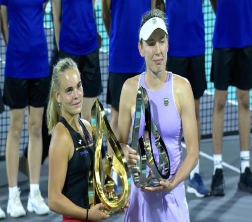 張帥組合遭橫掃，前賽會(huì)冠軍克雷吉茨科娃退賽！