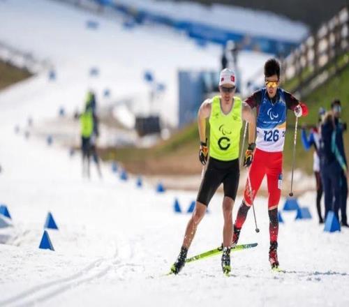 米蘭冬殘奧會冠軍余爽：領(lǐng)滑員尚金財是我的眼，我們是一個人