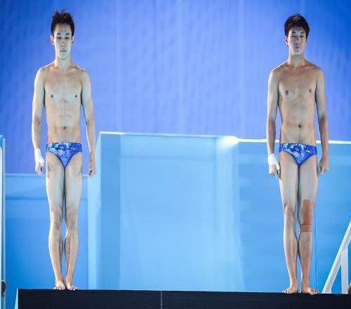 陜西隊(duì)白鈺鳴楊昊摘得全運(yùn)會男子雙人10米跳臺冠軍