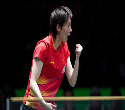 8勝0負(fù)+戰(zhàn)日乒6年不敗！王曼昱30張本美和：助國(guó)乒大勝奪冠太穩(wěn)