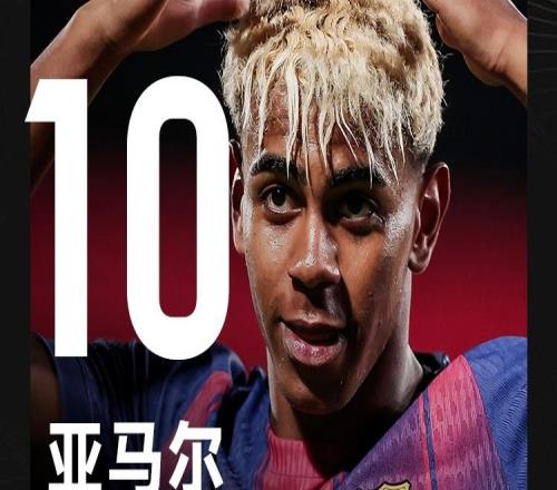 雷速西甲评选：一传一射助巴萨全取三分，亚马尔当选西甲首轮MVP