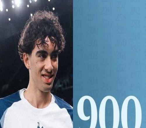 里程碑！热刺小将巴内特首秀，成为第900位代表球队出场的球员