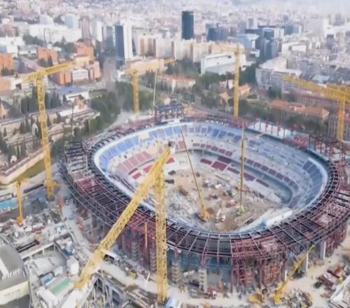 世体：诺坎普球场修建工作2028年才能完全结束