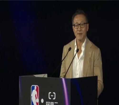 马云、蔡崇信突然现身，阿里拿下NBA大单