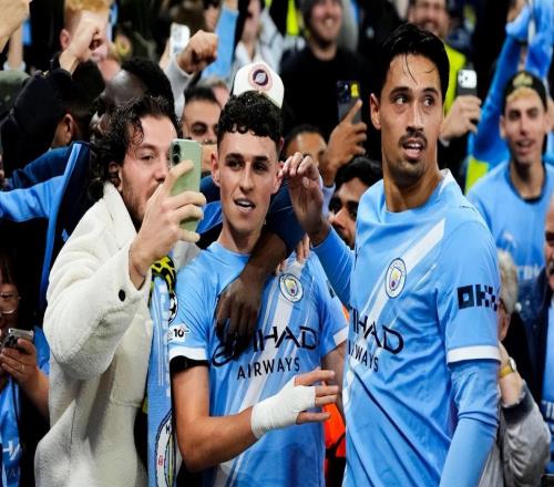 41！哈兰德5连斩，创下欧冠新纪录，福登双响闪耀，曼城大胜多特