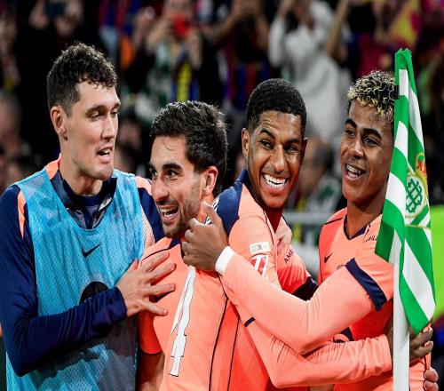 西甲：巴萨上演逆转，53力克贝蒂斯继续领跑西甲