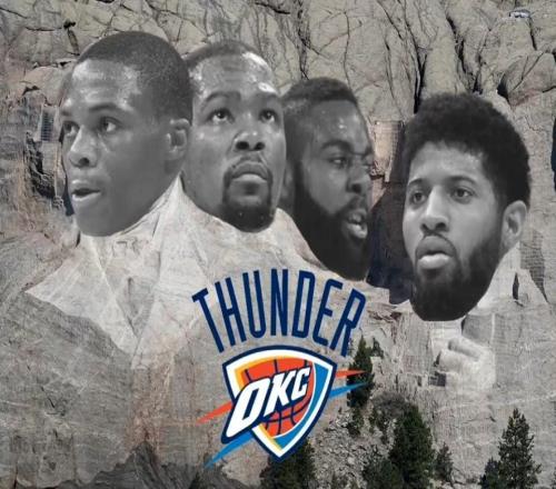 MVP太谦虚了！亚历山大谈雷霆队史总统山：连说四人却没有自己