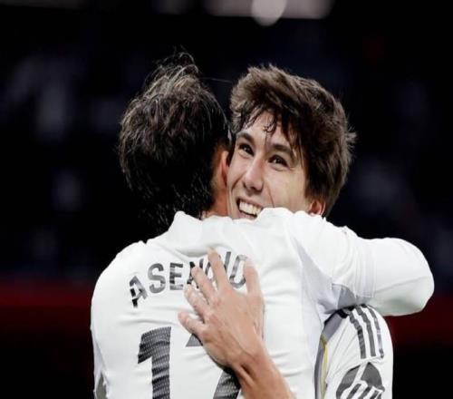 自2009年4月以来，皇马首次单场西甲比赛由青训球员打进3球