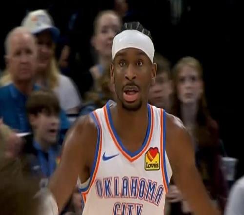 NBA第一人跟谁学的亚历山大落后28分不下场，单节12投就为20分